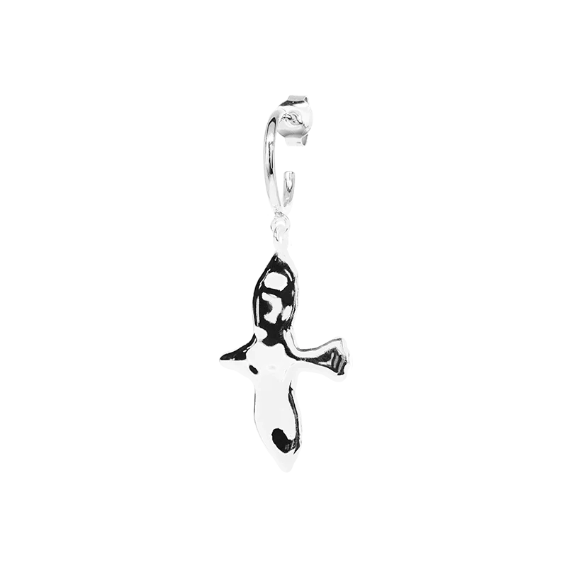 Emma Israelsson - Organic Dove Hoop L Silver