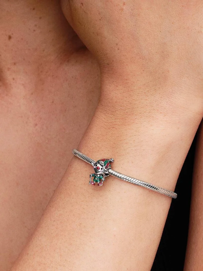 Nisse Berlock i silver från Pandora Moments kollektionen av varumärket PANDORA.
