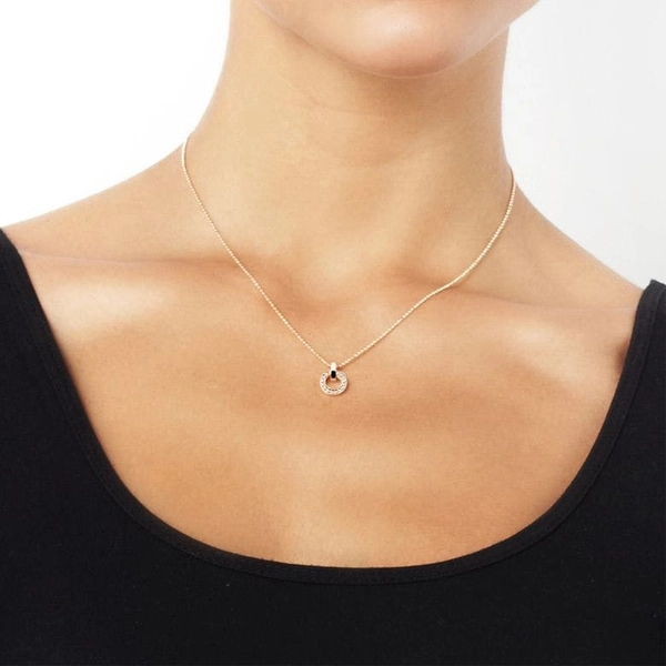 Ring Around & Stars Pendant Gold - Efva Attling - Suuri valikoima & ilmainen lahjapaketointi - Nordicspectra.fi