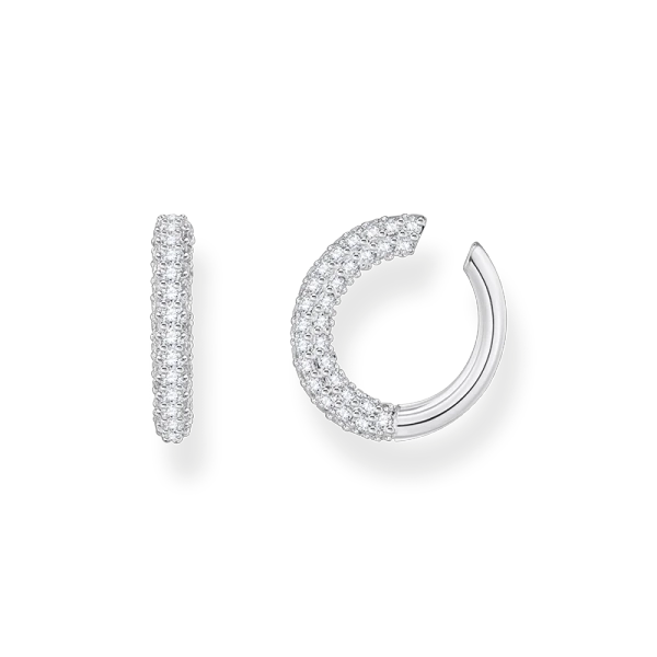 Earcuff mit weißem Zirkonia-Pavé Silber - Thomas Sabo - Nordic Spectra