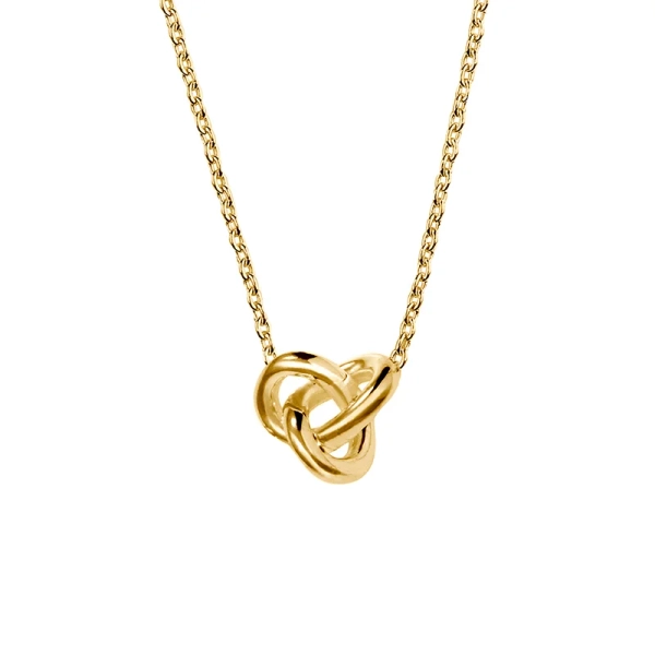 Le Knot Necklace Gold - Drakenberg/Sjölin Halsband- Snabb leverans & paketinslagning - Nordic Spectra