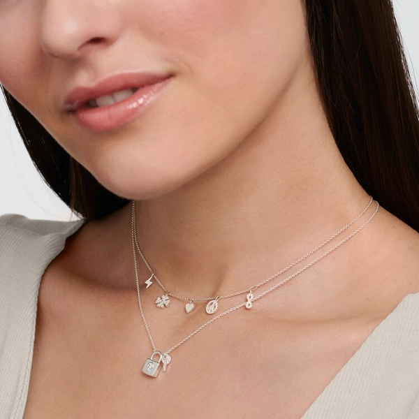 Kette Mit Symbole Silber von Thomas Sabo, Schneller Versand - Nordicspectra.de