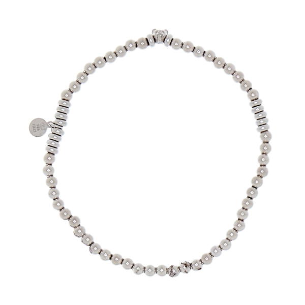 Bear elastic brace silver -CU Jewellery - Snabb frakt & paketinslagning - Nordicspectra.se