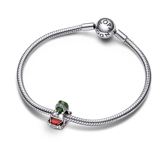 Festliches Auto & Weihnachtsbaum Charm von PANDORA, Schneller Versand - Nordicspectra.de