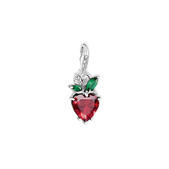 Charm-Anhänger Erdbeere Silber von Thomas Sabo, Schneller Versand - Nordicspectra.de