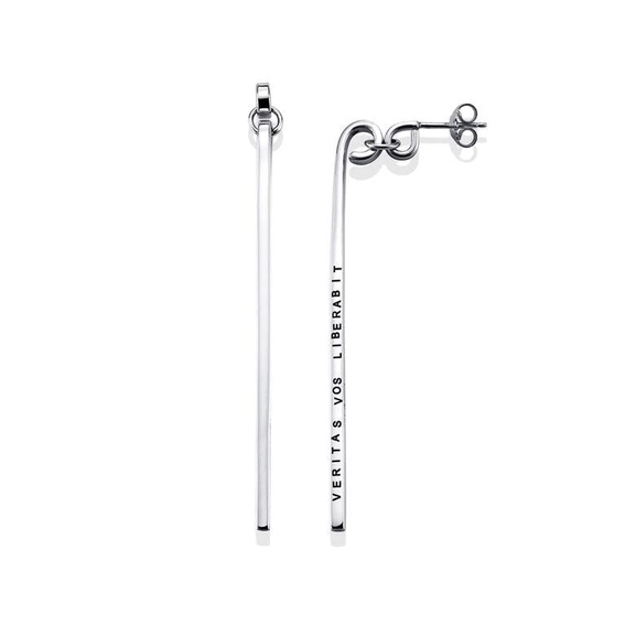 Thin Earrings - Veritas Vos Liberabit - Efva Attling örhängen - Snabb frakt & paketinslagning - Nordicspectra.se