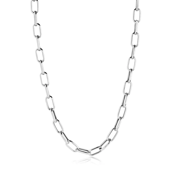 Capri-Halskette in elegantem Silber aus der Capri-Kollektion von Sif Jakob