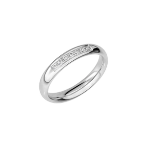 SR2011 White Gold - Wedding & engagement rings - Schalins - Scandinavian design - Nordic Spectra