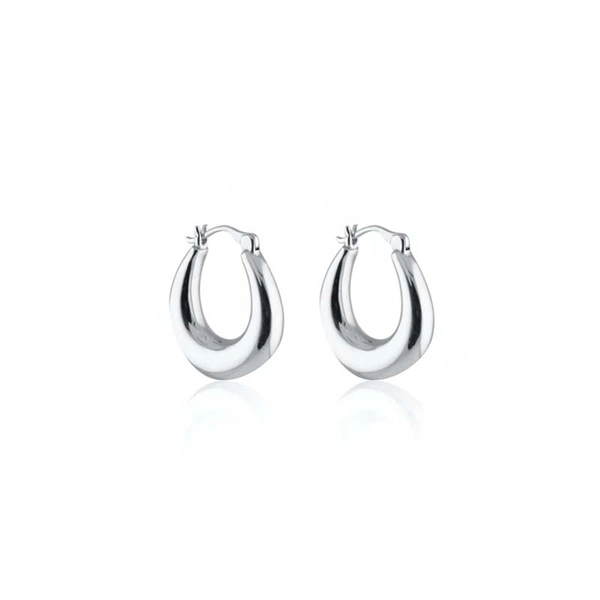 Bold Small Hoops Silver - Sophie By Sophie - Snabb frakt & paketinslagning - Nordicspectra.se