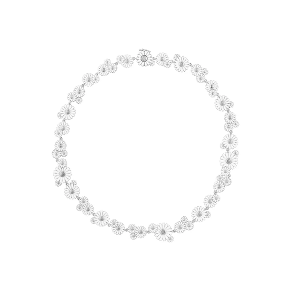Daisy White Necklace - Georg Jensen - Designschmuck mit schnellen und sicheren Lieferungen - Nordic Spectra
