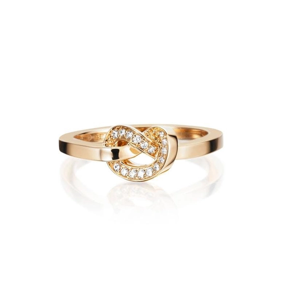 Love Knot & Stars Ring Gold - Efva Attling ringar - Snabb frakt & paketinslagning - Nordicspectra.se