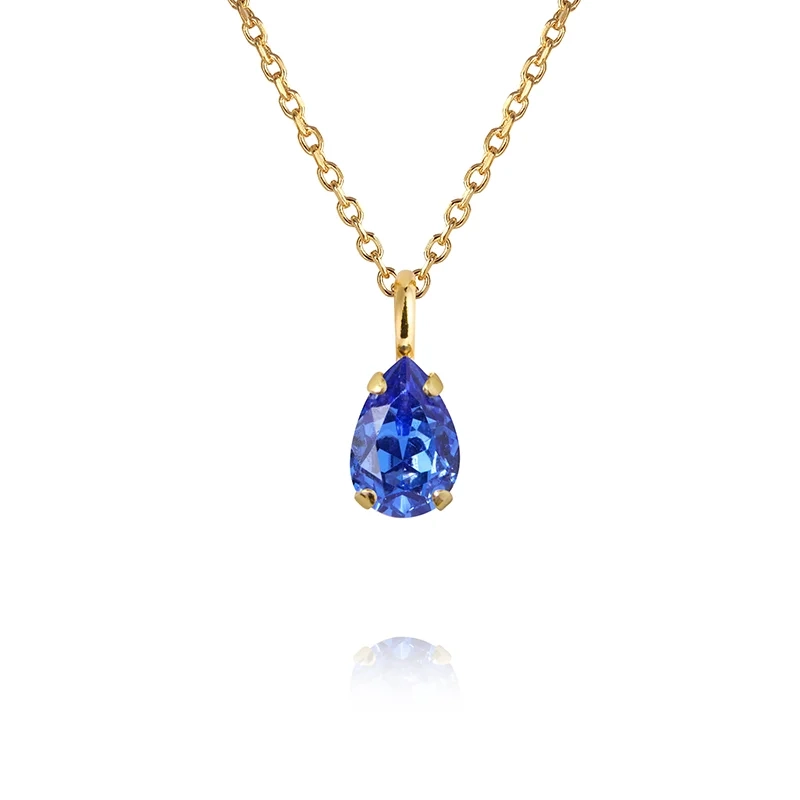 Caroline Svedbom - Childhood Birthstone Necklace Gold September