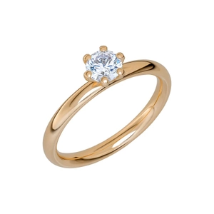 Glow 0.50 Gold - Wedding & engagement rings - Schalins - Scandinavian design - Nordic Spectra