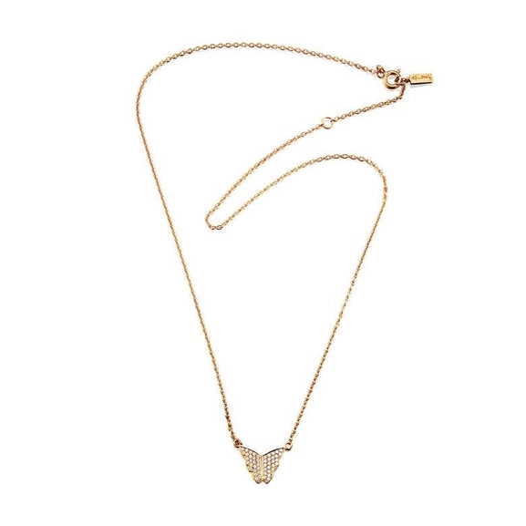 Little Miss Butterfly & Stars Necklace Gold von Efva Attling, Schneller Versand - Nordicspectra.de