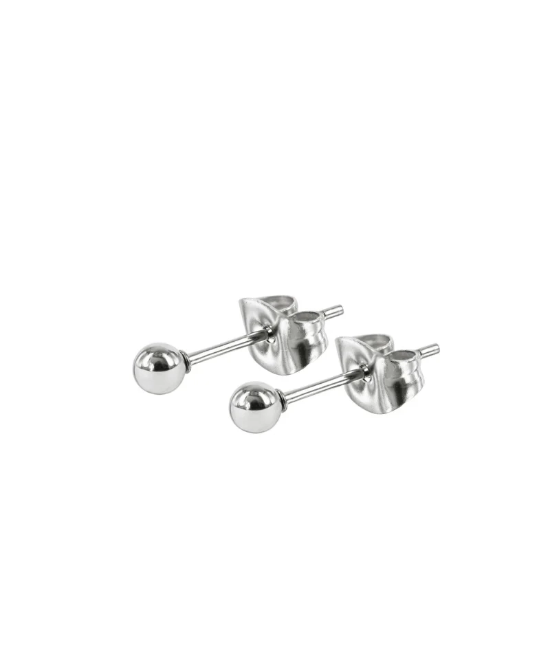 Astrid & Agnes - ANNIE Stud 3 mm Örhängen Stål