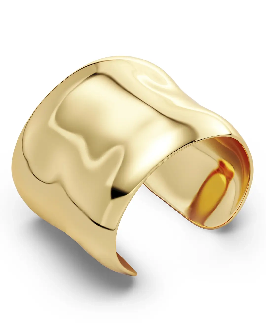 Flowy Bangle Gold - Edblad - Snabba leveranser - Gratis paketinslagning