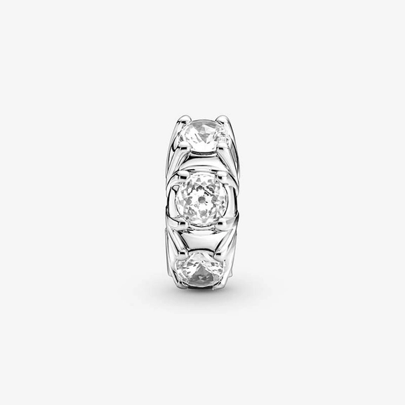Lange Krappen Funkelndes Clip-Charm von PANDORA, Schneller Versand - Nordicspectra.de