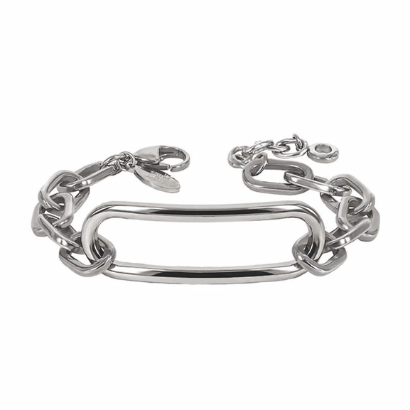 CHANIA Big Armband Stål - Astrid & Agnes - Snabb frakt & paketinslagning - Nordicspectra.se