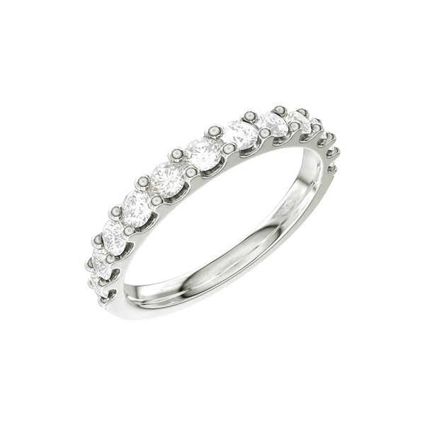 Eterna 05 White Gold - Wedding & engagement rings - Schalins - Scandinavian design - Nordic Spectra