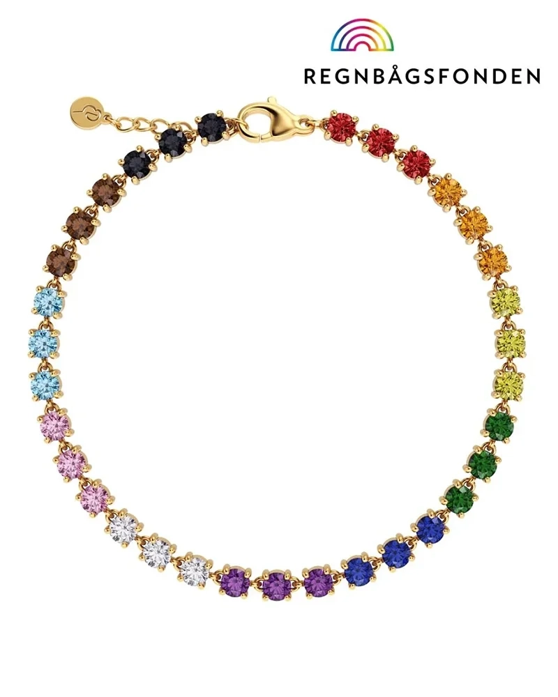 Edblad Rainbow Bracelet Progress Gold