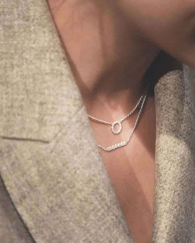 Halo Single Necklace Drakenberg Sjölin, Schneller Versand - Nordicspectra.de