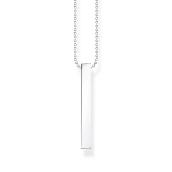 Kette Weiße Steine Silber von Thomas Sabo, Schneller Versand - Nordicspectra.de