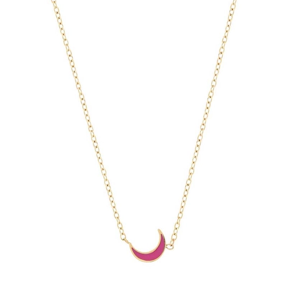 Sky Necklace Kids Fuchsia Gold - Edblad - Snabb frakt & paketinslagning - Nordicspectra.se