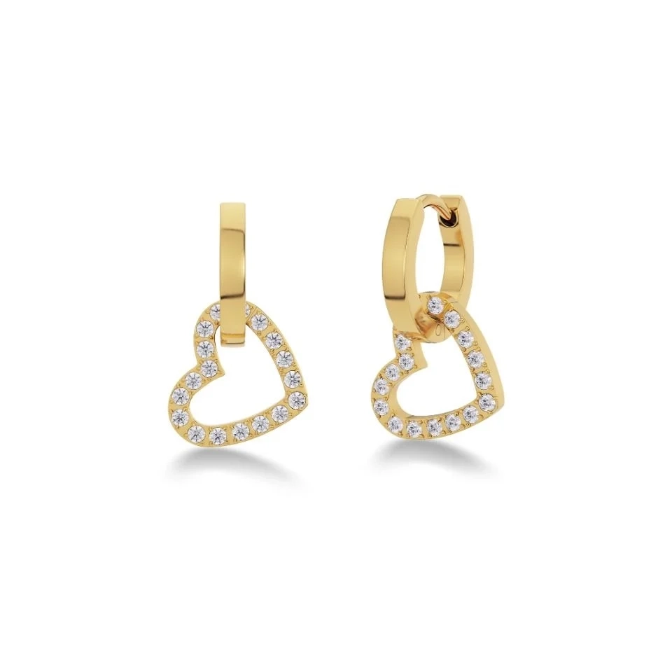 Edblad - Eternal Heart Earrings Gold