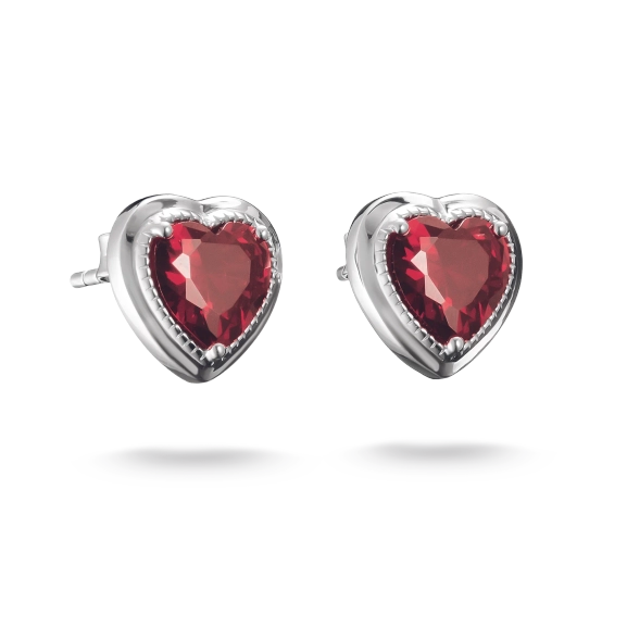 Rote Herz-Ohrstecker Elyndra - Thomas Sabo - Nordic Spectra