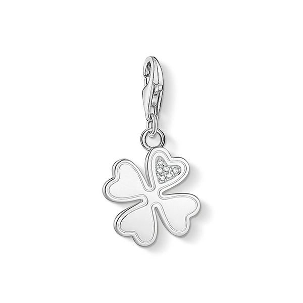 Charm-Anhänger Kleeblatt Silber von Thomas Sabo, Schneller Versand - Nordicspectra.de