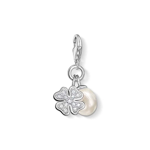 Charm-Anhänger Kleeblatt mit Perle von Thomas Sabo, Schneller Versand - Nordicspectra.de
