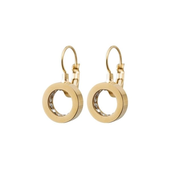 Monaco Earrings French Hook Gold - Edblad - Snabb frakt & paketinslagning - Nordicspectra.se