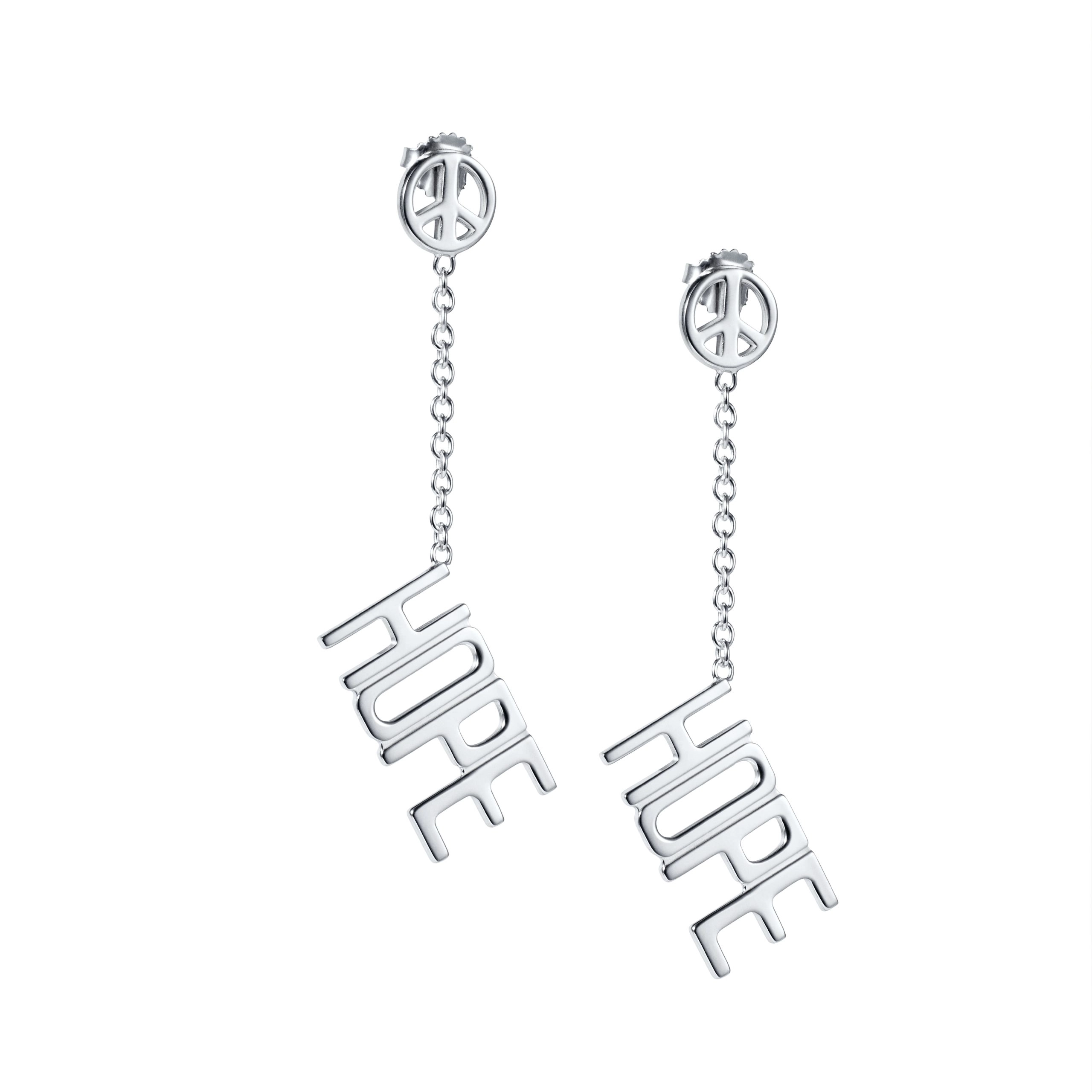 Efva Attling – Hope For Peace Earrings