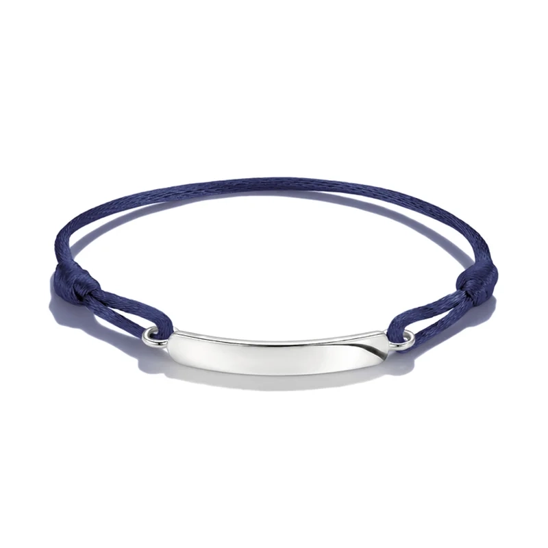 Thomas Sabo - Graverbart Blått Textilarmband