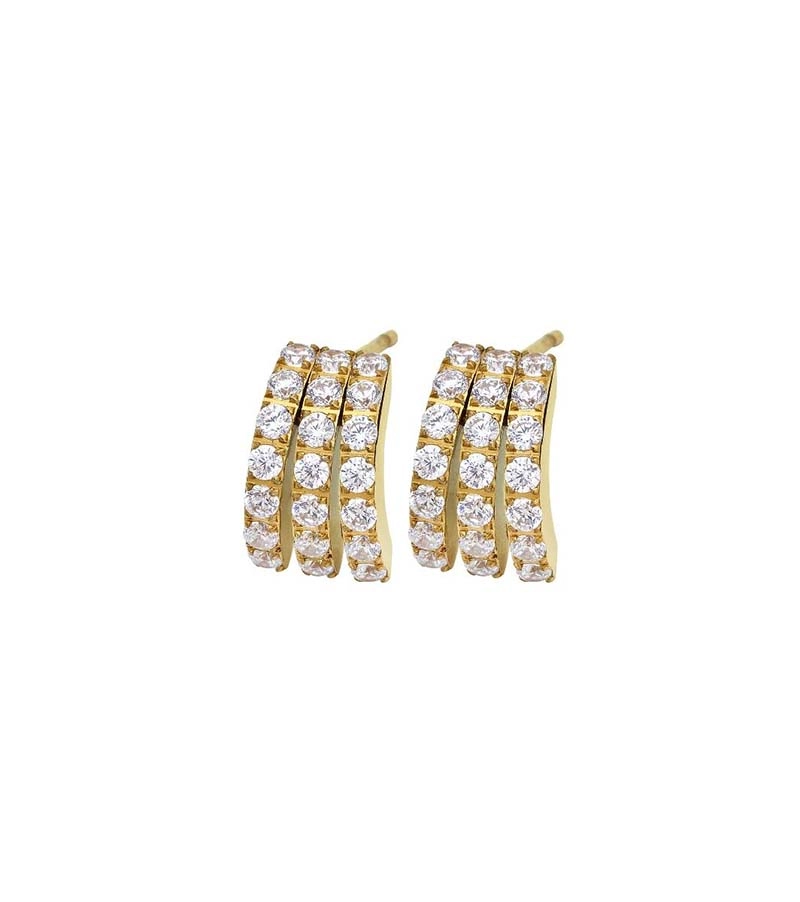 Edblad - Glow Festive Studs S Gold