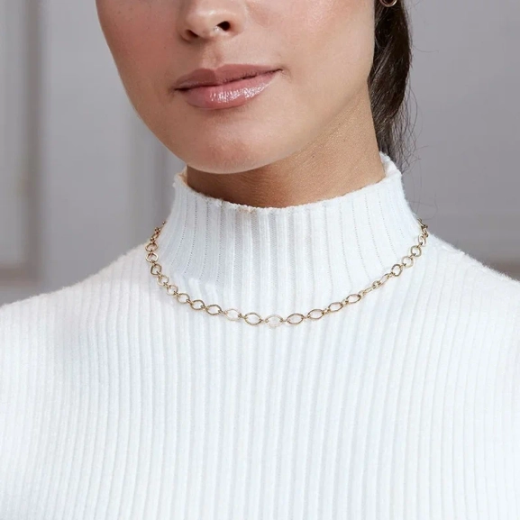 Carreau Chain Necklace Gold - Edblad - Snabb leverans - Gratis paketinslagning