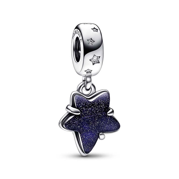 Celestial Galaxy Star Murano Dangle Charm - PANDORA - Snabb frakt & paketinslagning - Nordicspectra.se