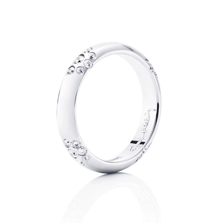 Efva Attling - Sweet Hearts Ring White Gold