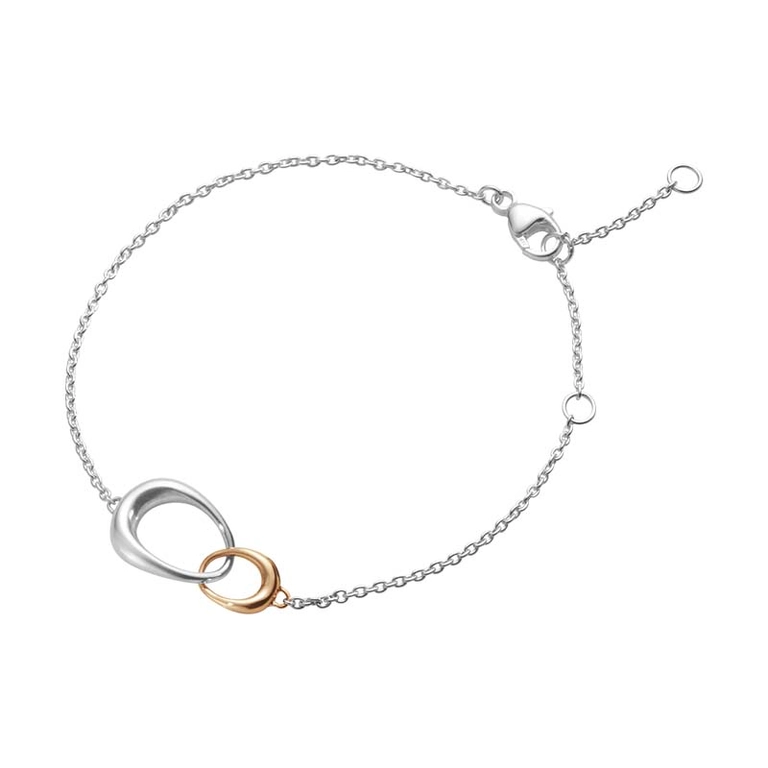 Offspring Armband Silver/Roséguld - Georg Jensen armband - Snabb frakt & paketinslagning - Nordicspectra.se