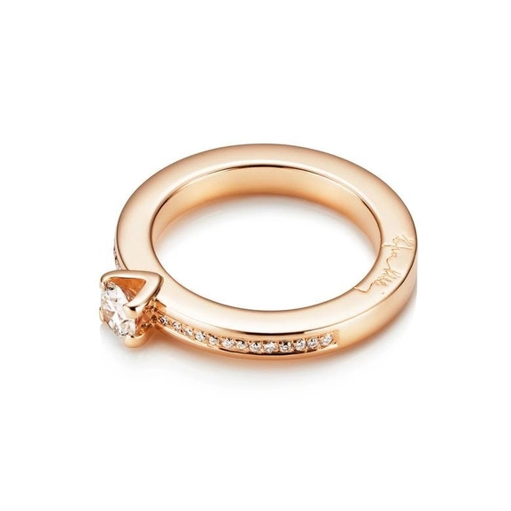 Heart To Heart Ring 0.50 ct Gold - Efva Attling ringar - Snabb frakt & paketinslagning - Nordicspectra.se
