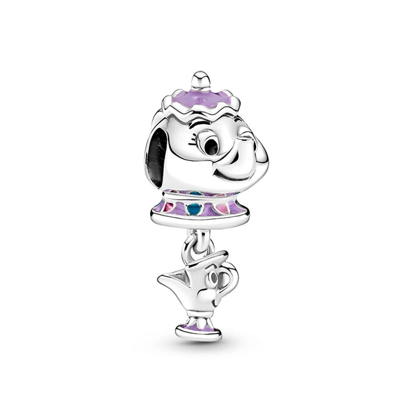 Disney Die Schöne und das Biest Madame Pottine und Tassilo Charm-Anhänger von PANDORA, Schneller Versand - Nordicspectra.de
