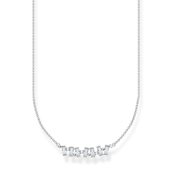 Halsband Baguetteslipade Stenar - Thomas Sabo halsband - Snabb frakt & paketinslagning - Nordicspectra.se