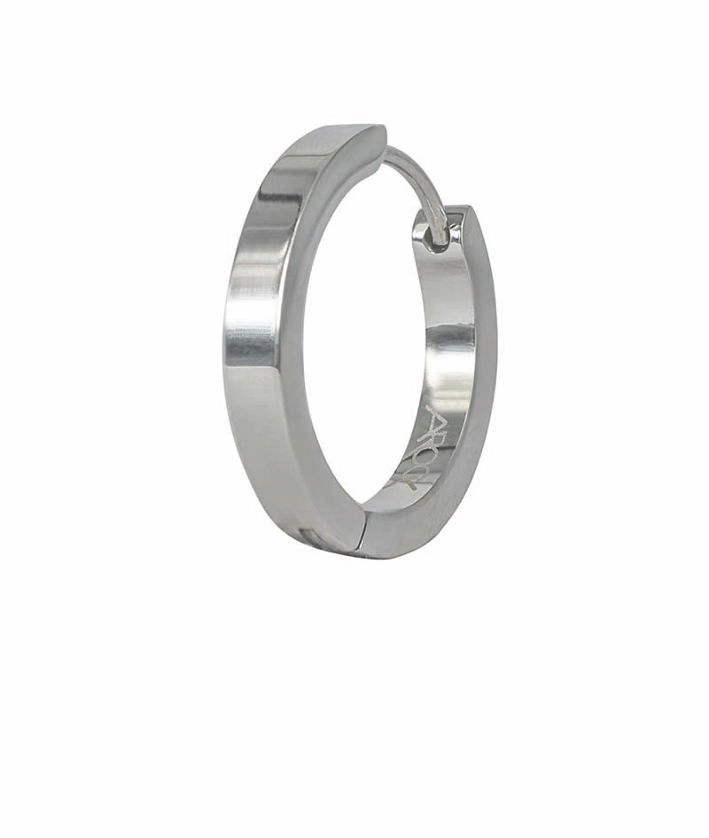 AROCK - WILLE Örhänge Blankt Stål