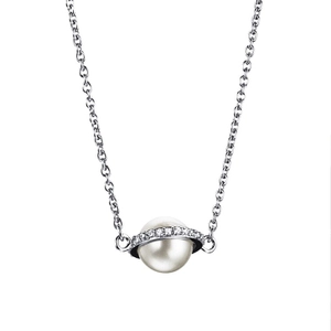 Day Pearl & Stars Necklace White Gold von Efva Attling, Schneller Versand - Nordicspectra.de
