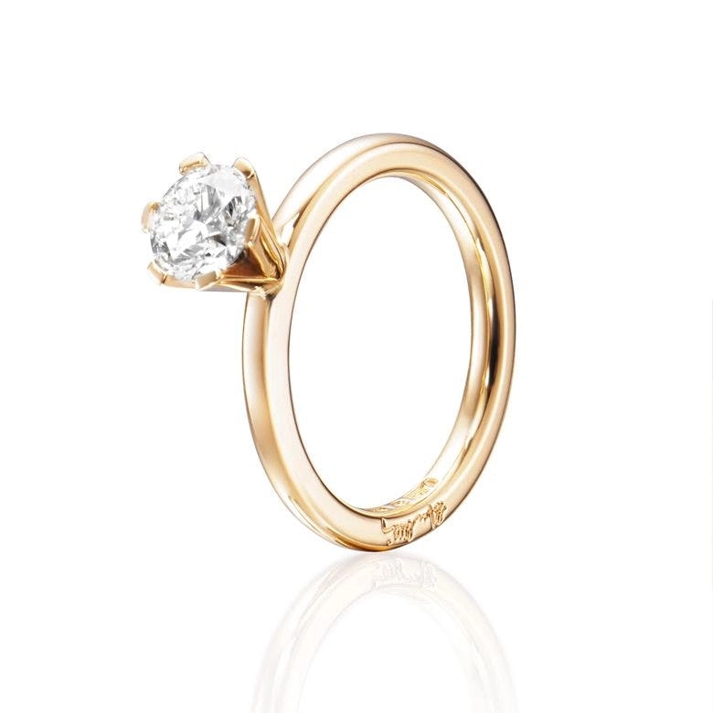 Efva Attling - High On Love Ring 1.0 ct Gold