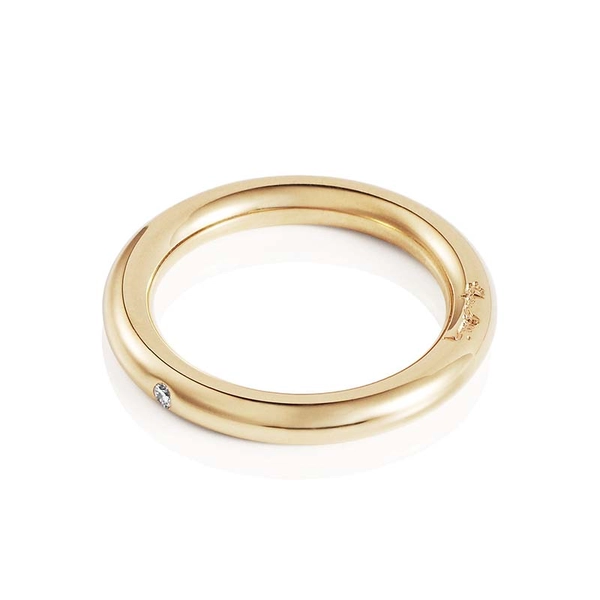 One Love & Stars Thin Ring Gold - Efva Attling ringar - Snabb frakt & paketinslagning - Nordicspectra.se