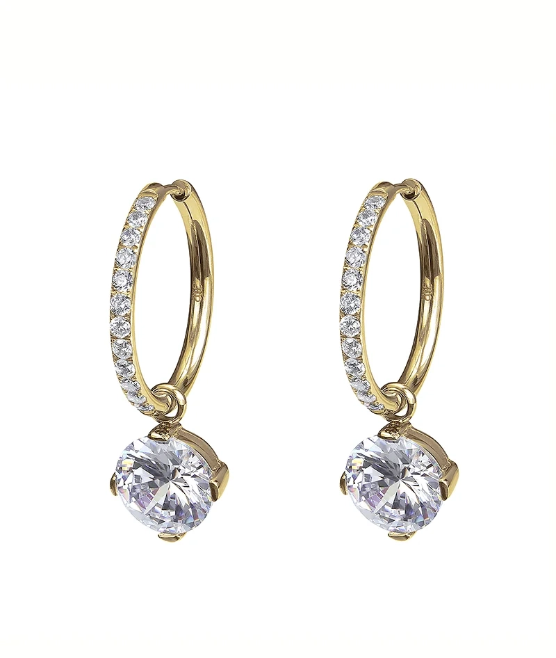 FRIDA Hoops Örhängen Guld - Astrid & Agnes - Nordic Spectra