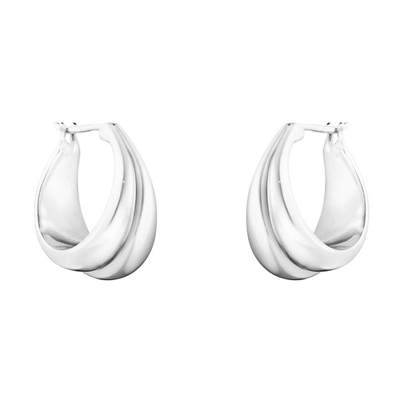 Curve Ohrringe von Georg Jensen, Schneller Versand - Nordicspectra.de