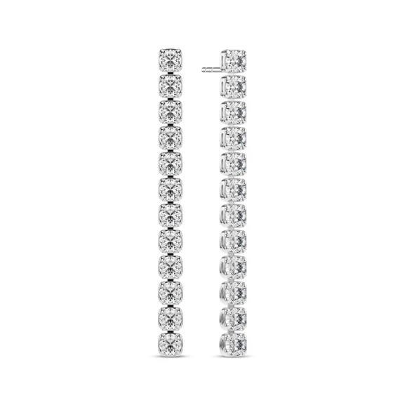 Diamante Earrings 14K Vitguld från Sif Jakobs