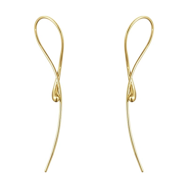 Mercy Ohreringe Haken Gold von Georg Jensen, Schneller Versand - Nordicspectra.de